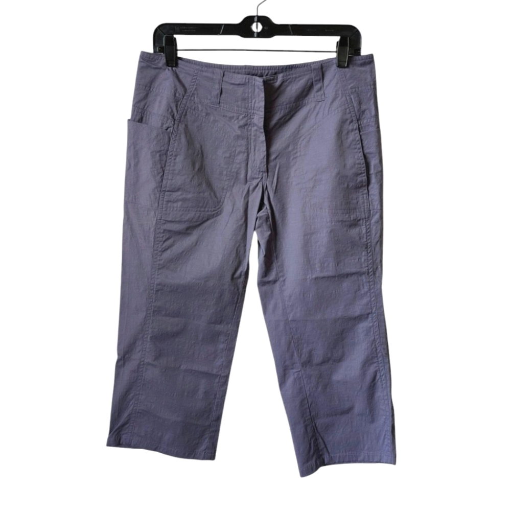 To The Max Purple Capri Crop Pants Shorts Size 8 Medium